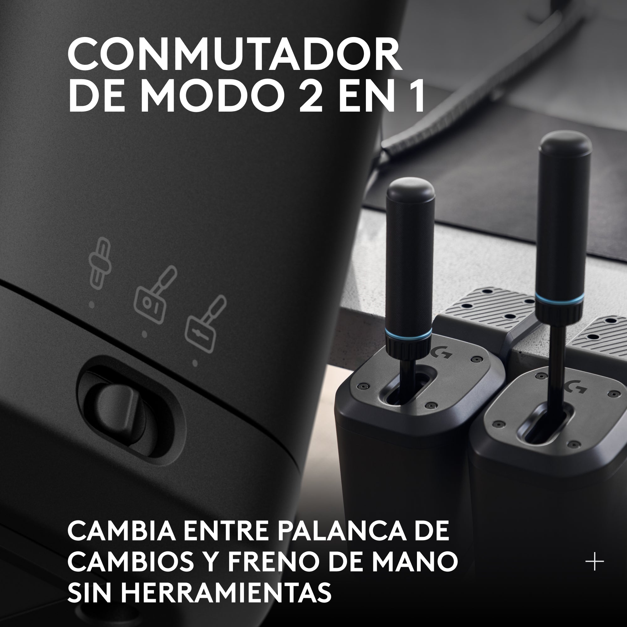 Palanca de cambios RS Shifter & Handbrake de Logitech G