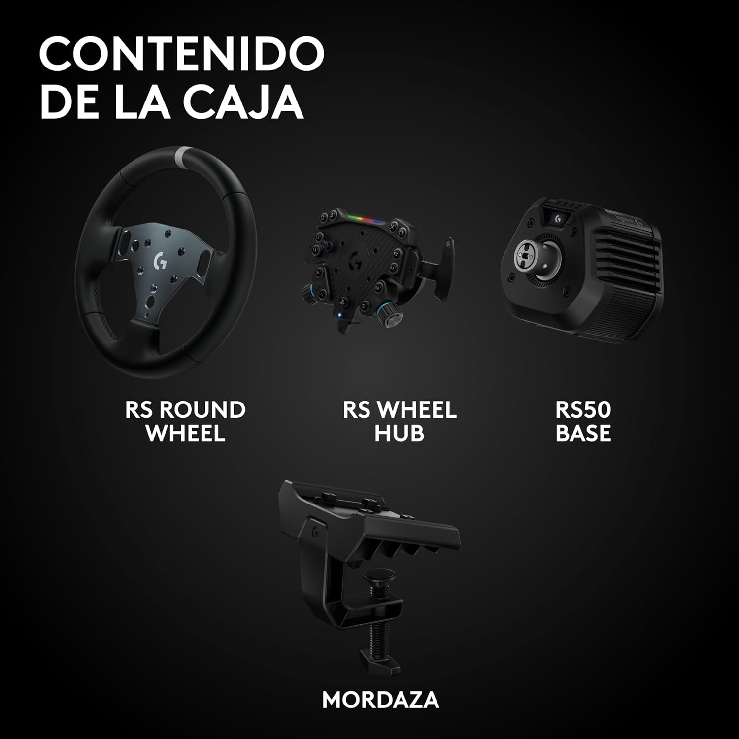 Volante de carreras Logitech RS50 System