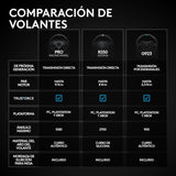 Volante de carreras Logitech RS50 System