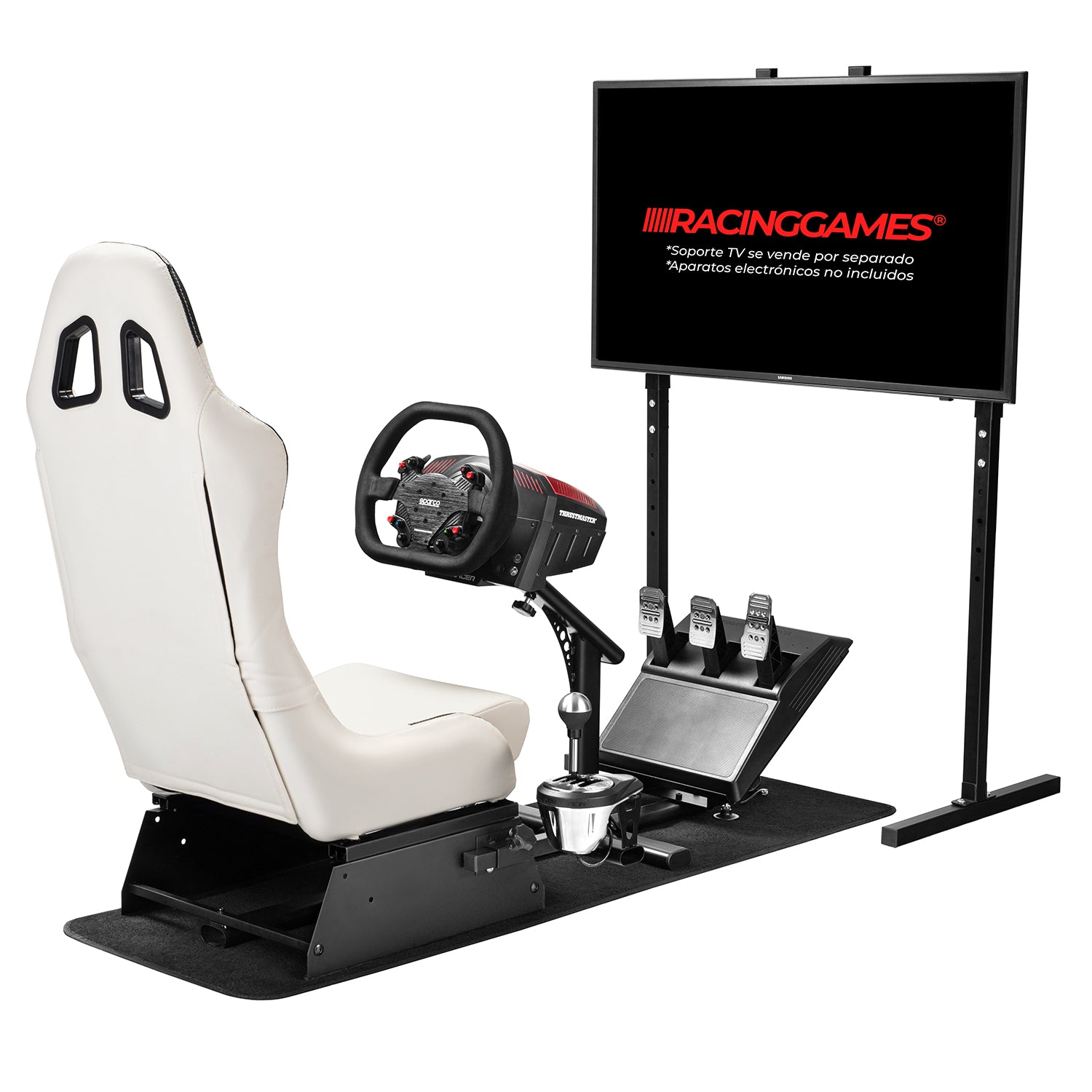 Cockpit Turismo Blanco Racinggames®