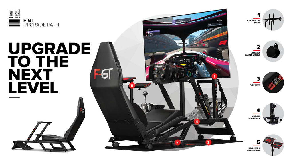 F-GT Formula And GT Simulator Cockpit
