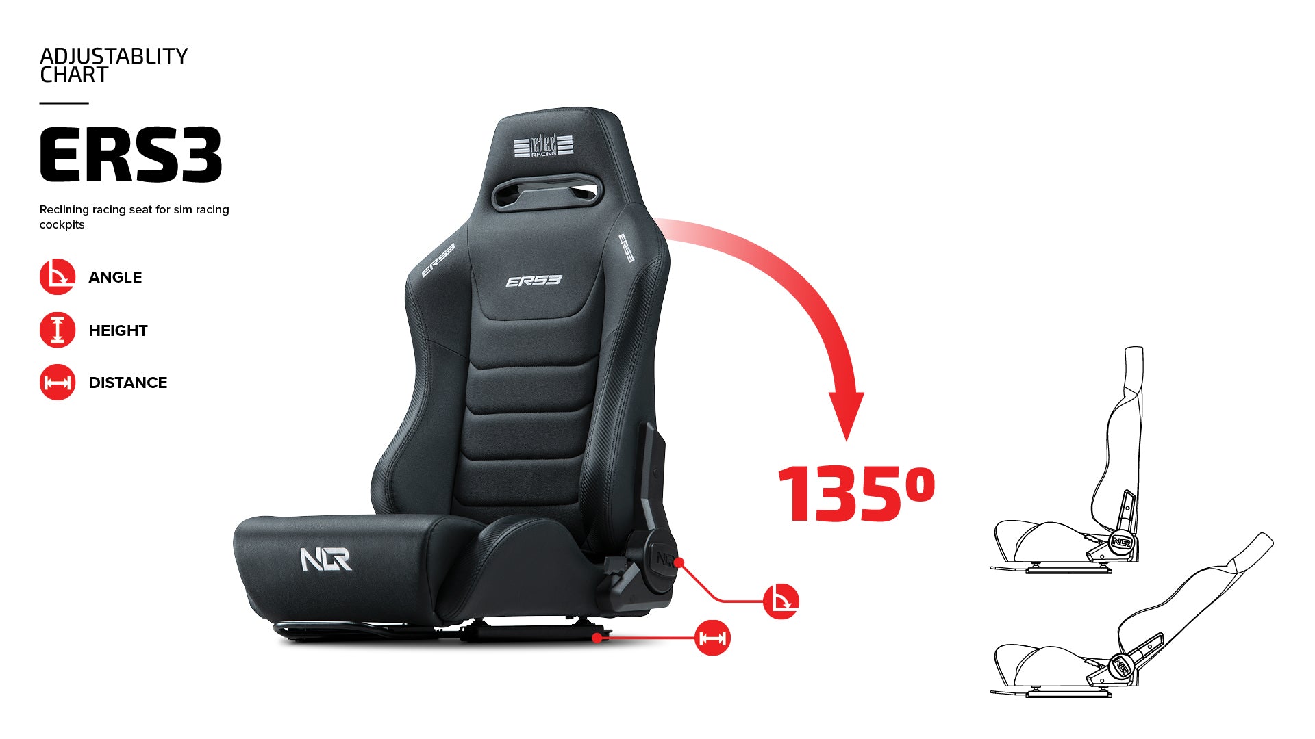 Next Level Racing ERS3 Seat