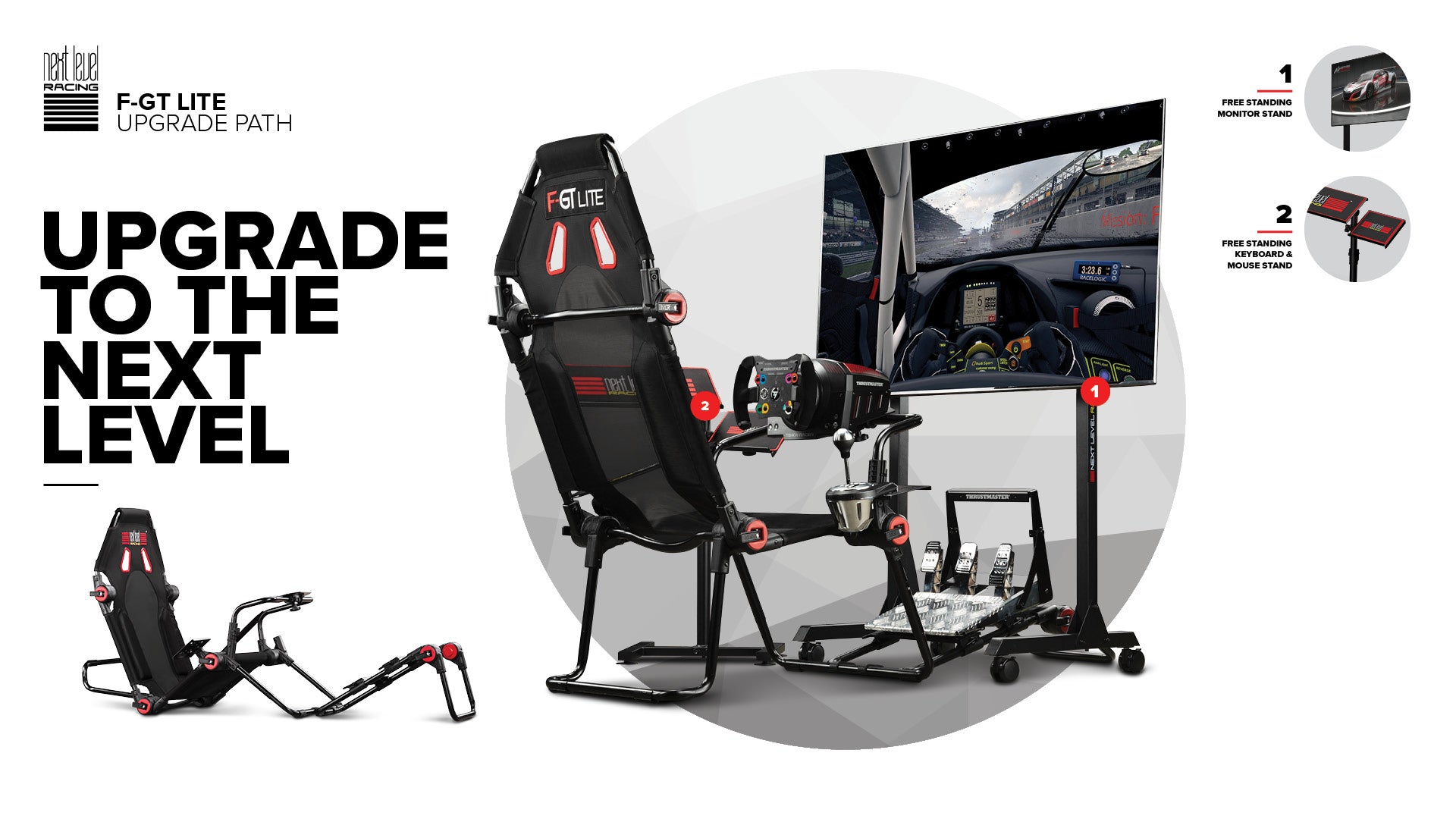 F-GT Litefoldable Simulator Cockpit