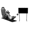 Pack Cockpit Turismo Negro + Soporte TV