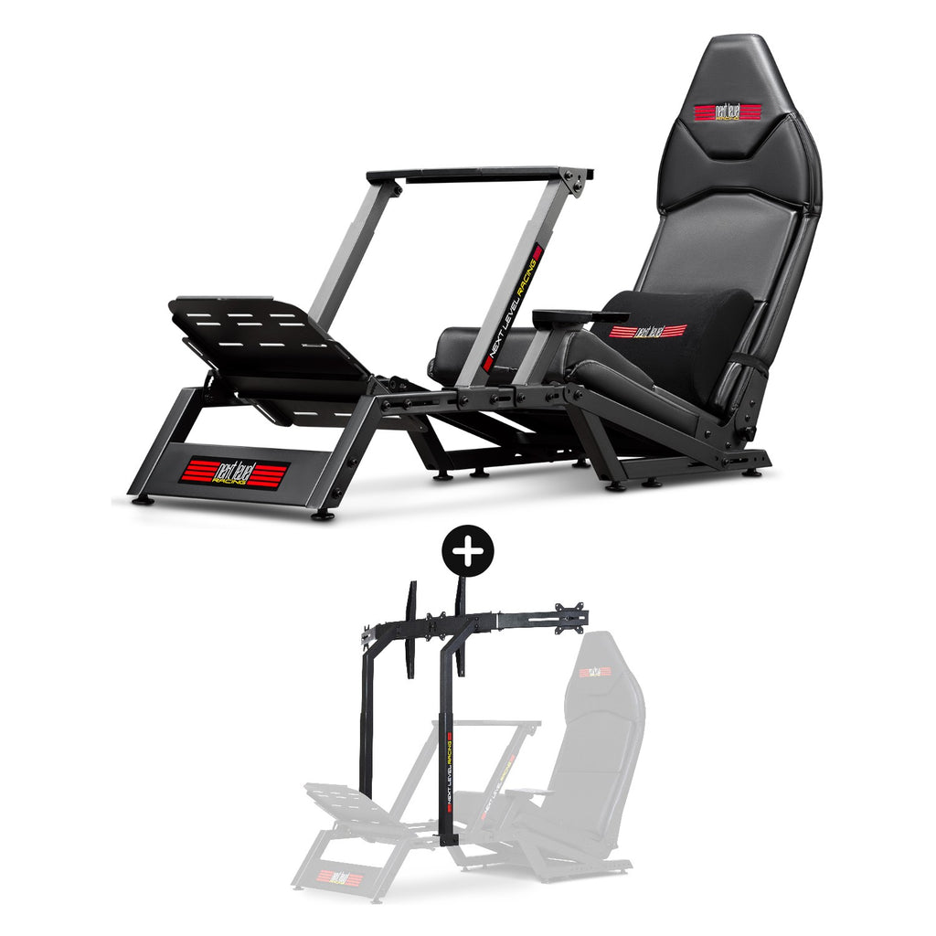 Pack F-GT Simulator Cockpit + F-GT Monitor Stand