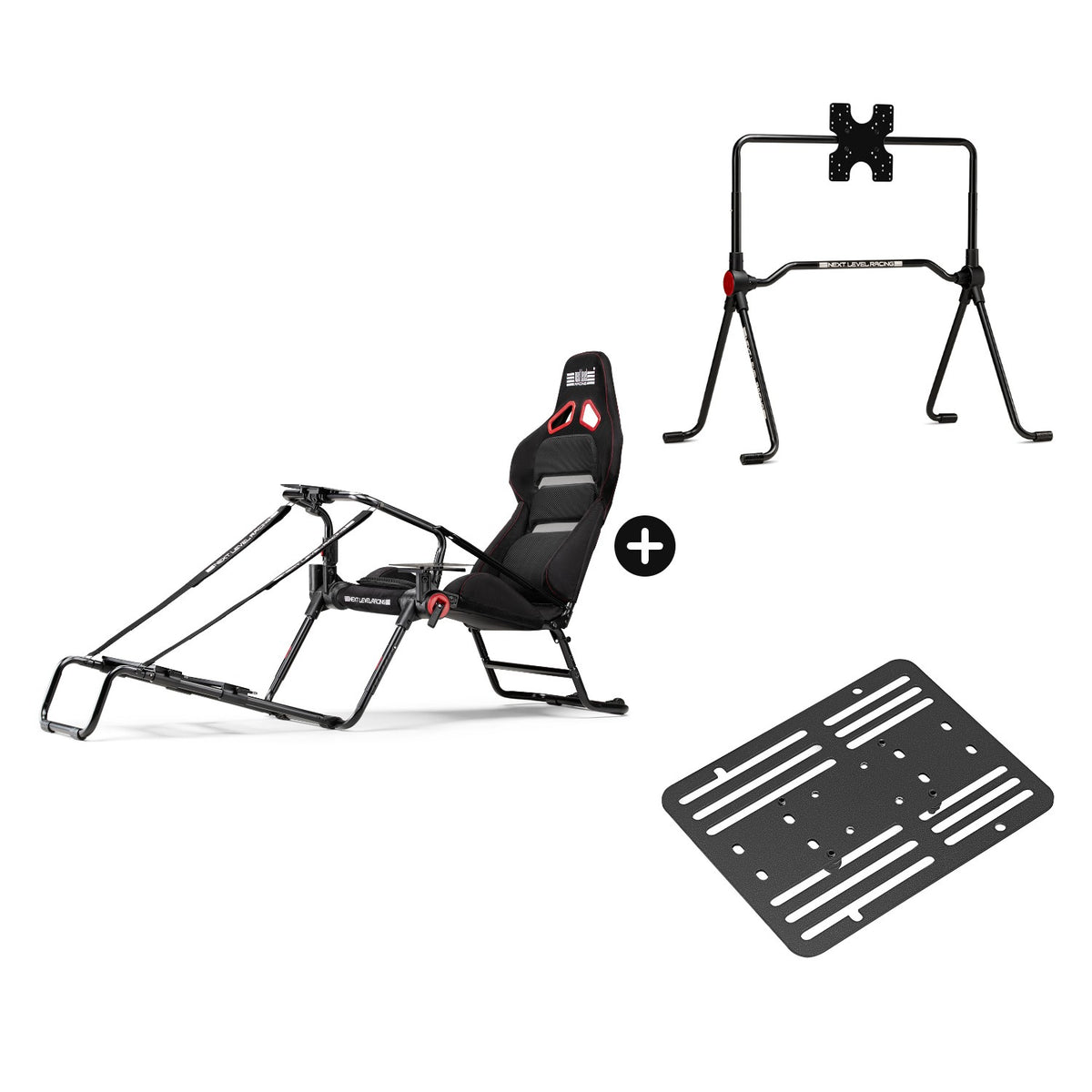 Pack GT Lite Pro + Lite Monitor Stand + Handbrake Plate