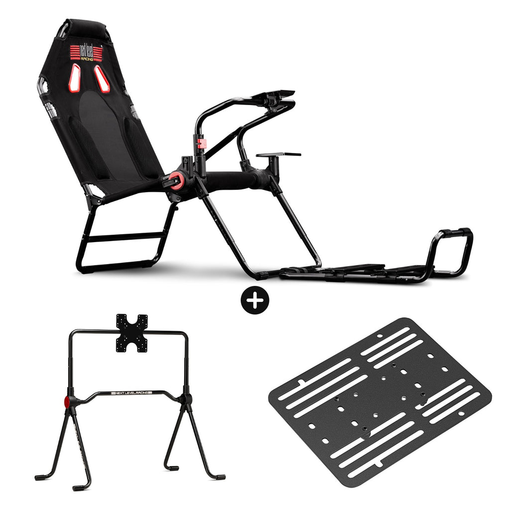 Pack GTlite + Lite Monitor Stand + Handbrake Plate