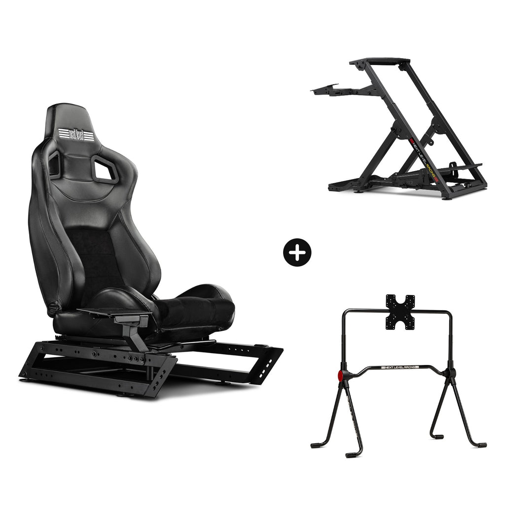Pack Wheel Stand 2.0 + GT Seat + Lite Monitor Stand